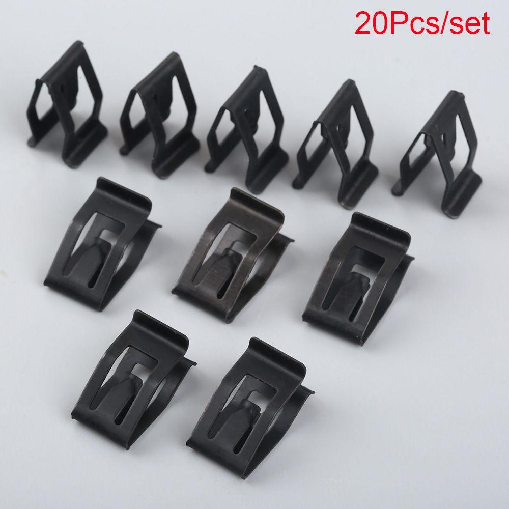 Set 20 Đinh Tán Màu Đen Chuyên Dụng Cho Bảng Điều Khiển Xe Hơi