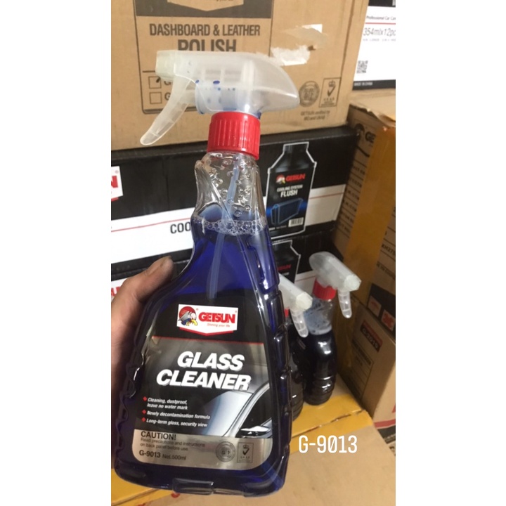 Bình xịt cao cấp làm sạch và sáng kính chắn gió