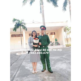 Gấu Bông Bộ Đội Lục Quân 55 cm