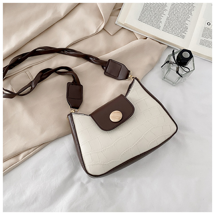 IELGY Túi da PU đeo chéo thời trang cho nữ