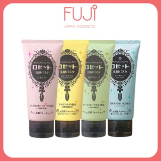 [Chính hãng] Sữa rửa mặt Rosette Cleansing Paste chiết xuất thiên nhiên 5 màu 5 công dụng 120g