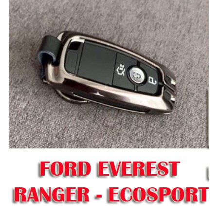 ỐP CHÌA KHÓA FORD EVEREST, RANGER, ECOSPORT 2021 – 2020 METAL ALUMINIUM