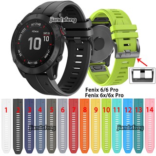 22mm 26mm Dây đeo nhả nhanh bằng silicone cho Garmin Fenix 7X Fenix 6X Fenix 6 Pro Fenix 5X Dây đồng hồ Forerunner 935 945 Approach S60 S62