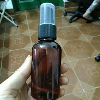 Chai nhựa 50ml nắp xịt phun sương