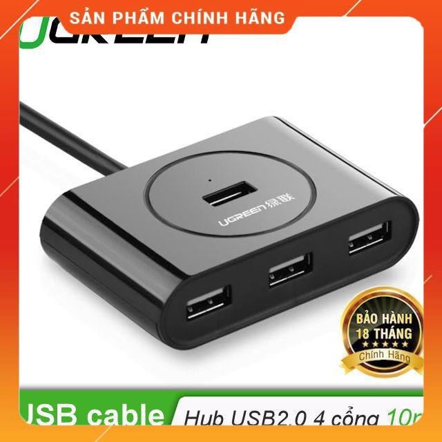 Bộ chia cổng USB 2.0 ra 4 cổng UGREEN CR119 dailyphukien