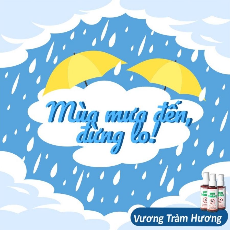 Xịt chống muỗi và côn trùng cho bé Vương Tràm Hương ngăn ngừa muỗi đốt an toàn tiện