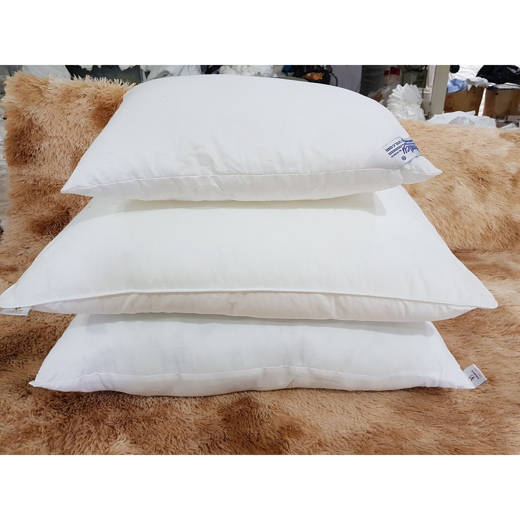 [5 Sao] Ruột Gối Cao Cấp Ruột Gối Bông Microfiber Chuyên Dụng Cho Khách Sạn 5 Sao