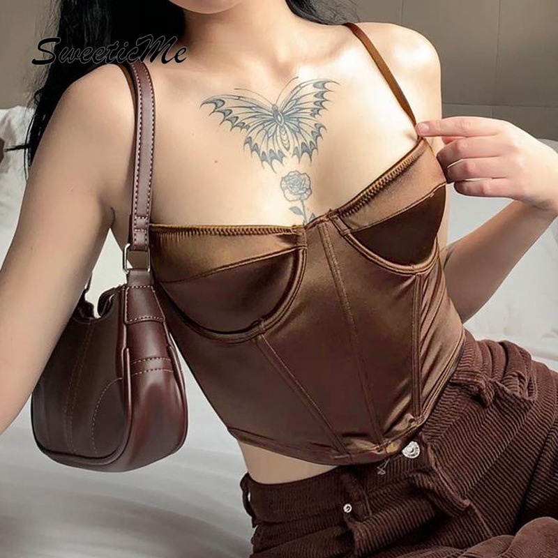 Áo Hai Dây Dáng Ôm Hở Lưng Quyến Rũ Mẫu Mới Dành Cho Nữ