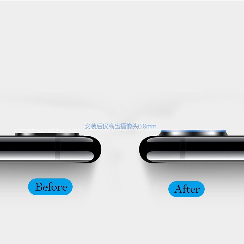 Kính cường lực bảo vệ màn hình và ống kính máy ảnh thích hợp cho iPhone 11 pro max XR X XS MAX 8 7 6s Plus