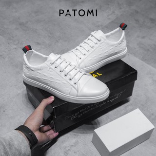 Giày thể thao nam chất xịn cao cấp chính hãng PATOMI, giày sneaker nam công sở  Phong cách thời trang Ulzzang-G455