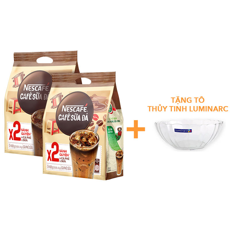 Combo 2 Bịch NESCAFÉ - CÀ PHÊ SỮA