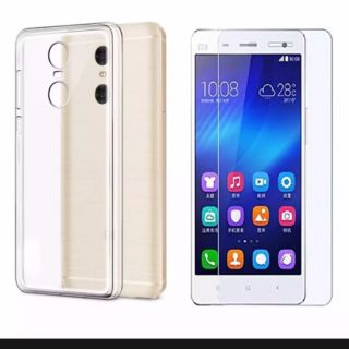 Combo bộ 2 kính Xiaomi Redmi Note 4 Tặng ốp dẻo