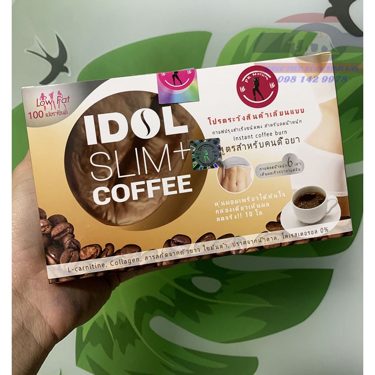 CAFE IDOL SLIM + THÁI LAN [HÀNG CHÍNH HÃNG]