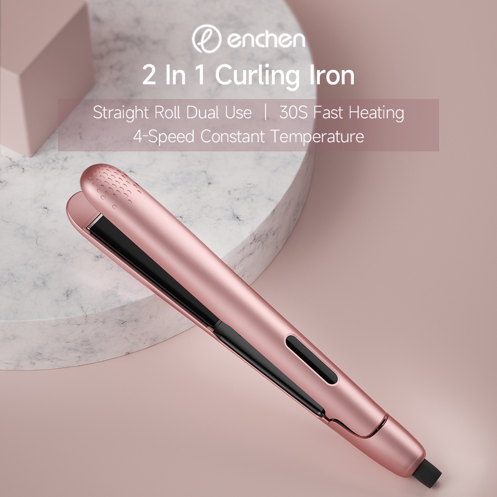 Xiaomi Youpin Máy Uốn Tóc Tạo Nhiệt Nhanh 4 Tốc Độ 2 Trong 1 Tiện Dụng 30S