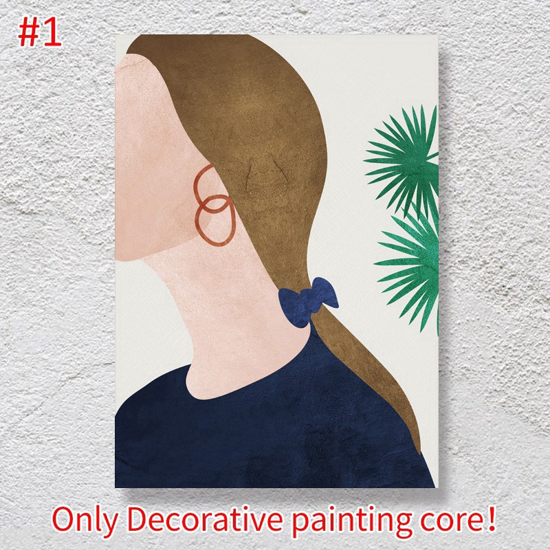 Tranh Vải Canvas Hình Cô Gái Xinh Xắn Treo Tường Trang Trí | BigBuy360 - bigbuy360.vn