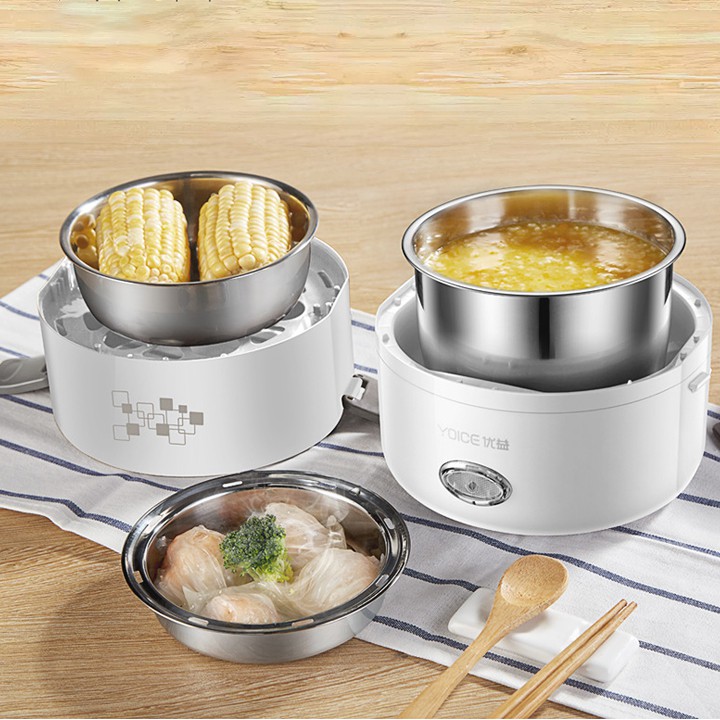 Cặp Lồng Cơm  𝗙𝗥𝗘𝗘 𝗦𝗛𝗜𝗣  Hộp Cơm Điện Đa Năng - Có Thể Nấu Chín Thực Phẩm Sống Tiết Kiệm Thòi Gian, Tiện Lợi | BigBuy360 - bigbuy360.vn