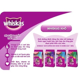 Thức ăn hạt Mèo con Whiskas Junio 1100g