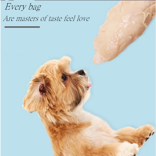 MASTI Thịt gà 40g có thể hấp dùng làm thức ăn cho thú cưng LI0076