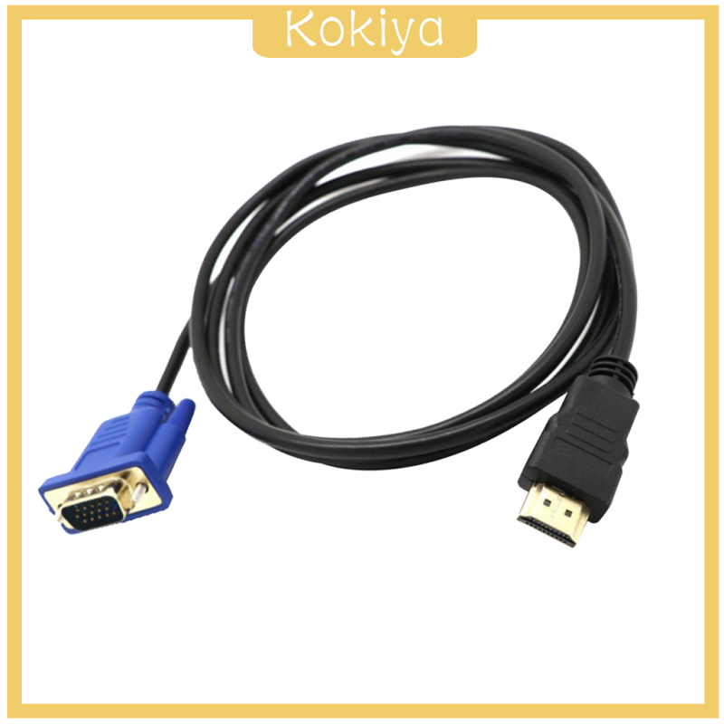 Cáp Chuyển Đổi Hdmi Kokaya 1080p Sang Vga Cho Hdtv 3ft