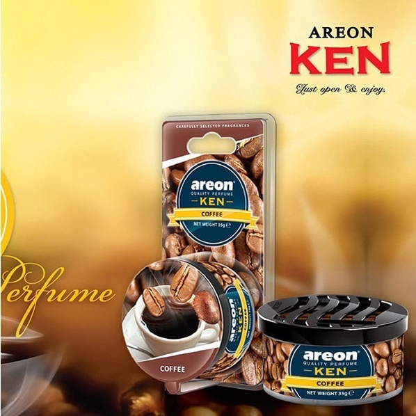 Sáp thơm ô tô hương cà phê – Areon Ken Coffee