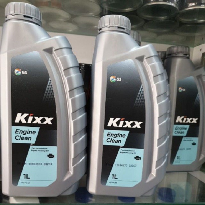 [Dầu Xúc Rửa Động Cơ ] Kixx ENGINE CLEAN – 1Lít nhập khẩu Hàn Quốc (Súc sạch ,tăng tuổi thọ cho xe)