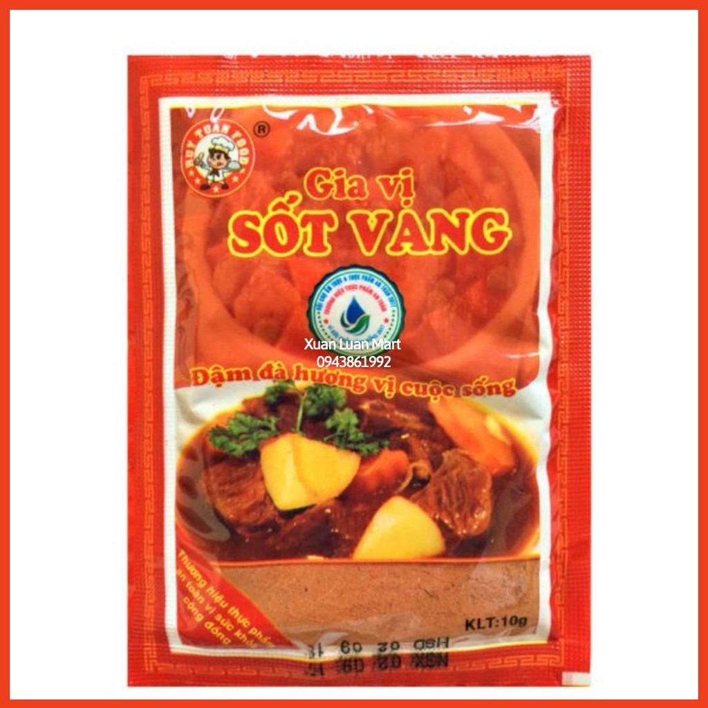 Gia Vị Sốt Vang Huy Tuấn Food Combo 2 Gói 5g