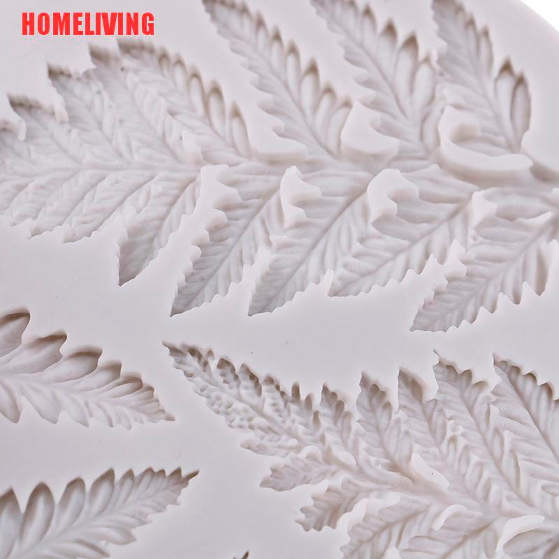 Khuôn silicone Tạo Hình Lá Cây Trang Trí Bánh