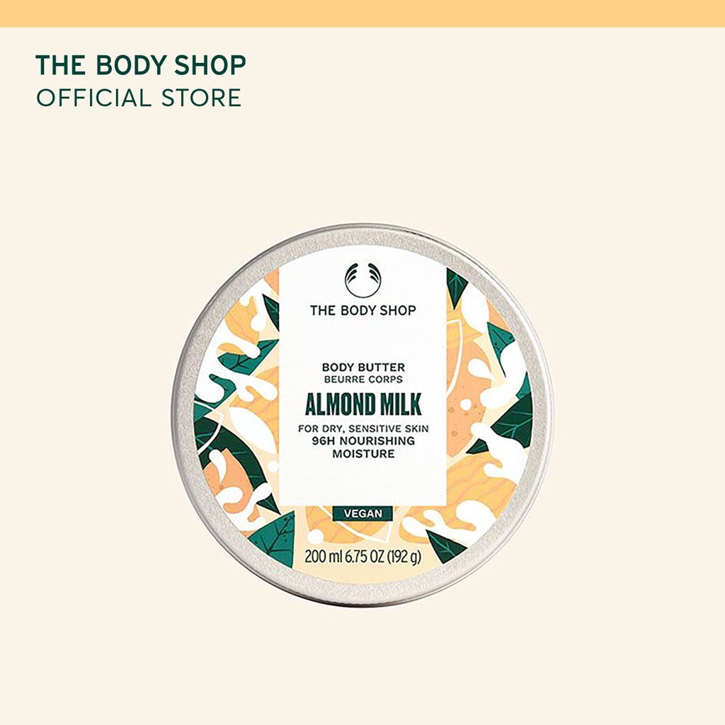 Bơ dưỡng thể The Body Shop Almond Milk  Body Butter 200ml