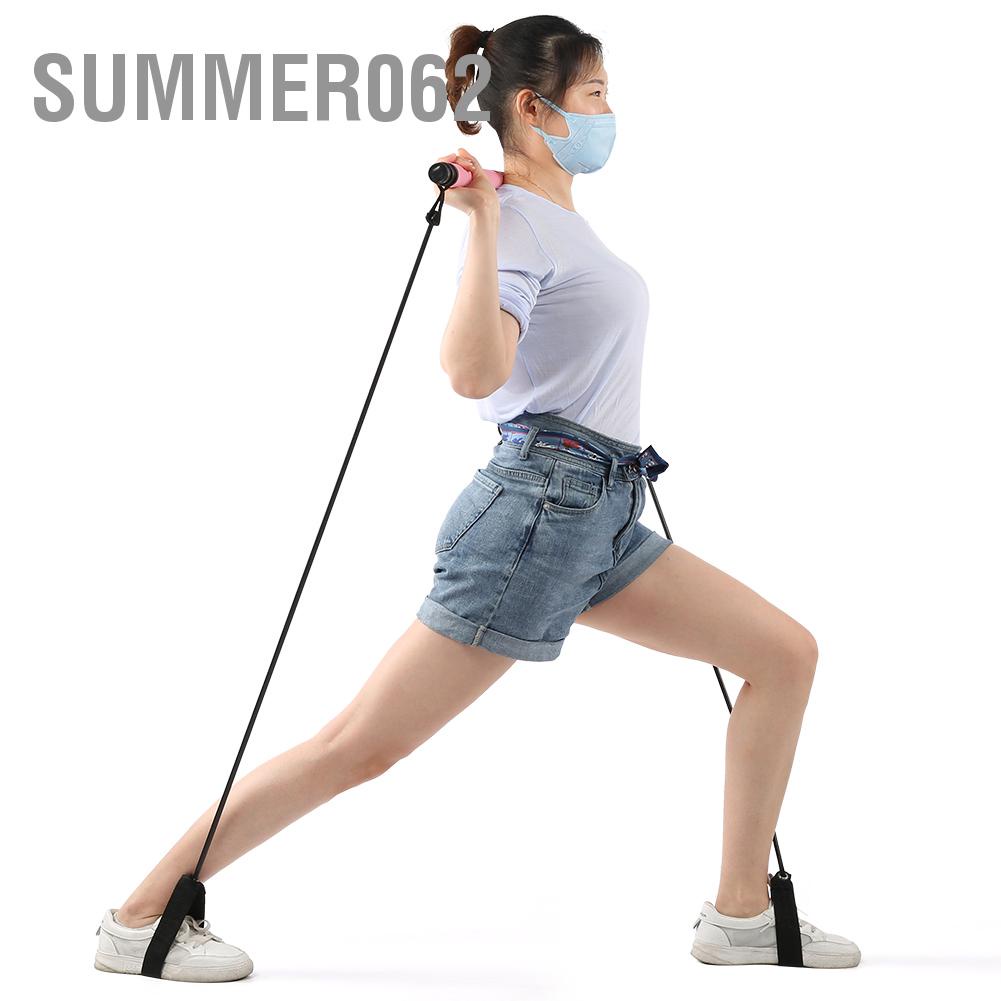 Summer062 Yoga Pulling Rope Fitness Equipment Pilates Bar Multifunction Domestic Slimming Elastic Rods Muscular Relaxation
