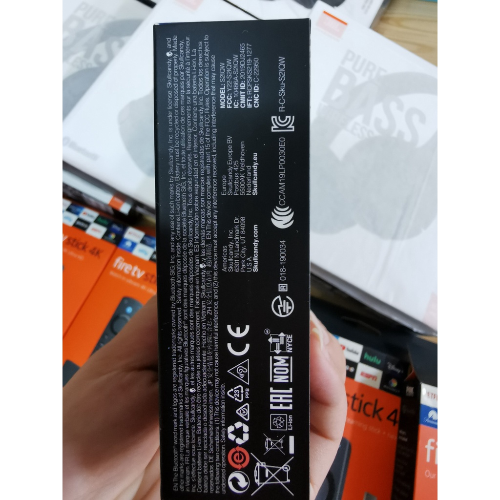 Tai Nghe Nhét Tai Bluetooth Skullcandy Ink'd+ Wireless