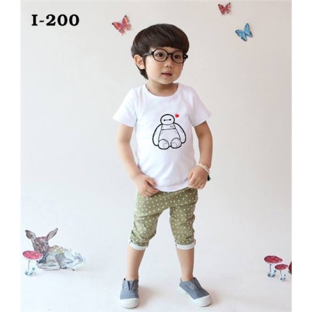 Áo thun bè trai big hero