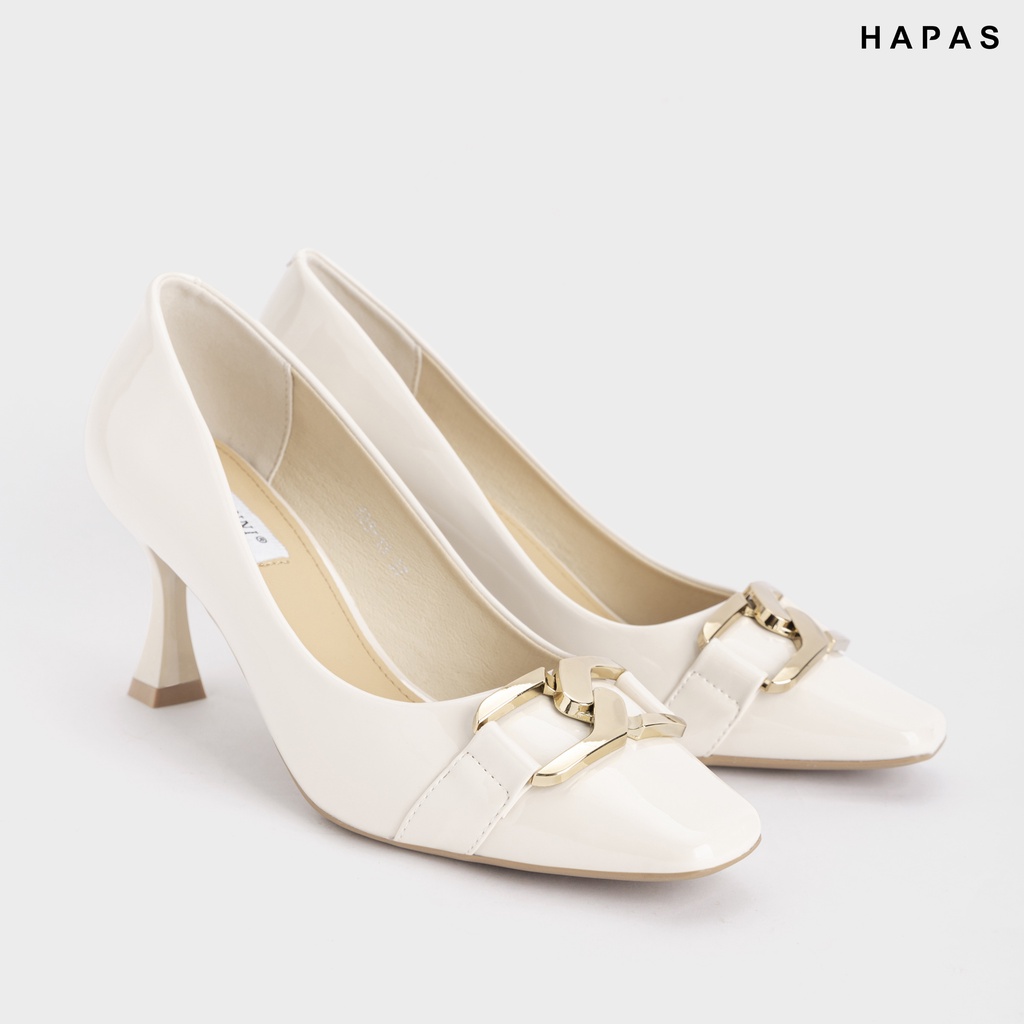 [Mã WABR99K3N giảm 10% tối đa 30k đơn từ 99K] Cao Gót Khoá Vuông Xoắn 7P Hapas - CG77130