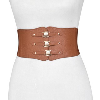 Đai váy Belt chun co giãn da bản siêu to 10.5cm THÍT 3 CÚC