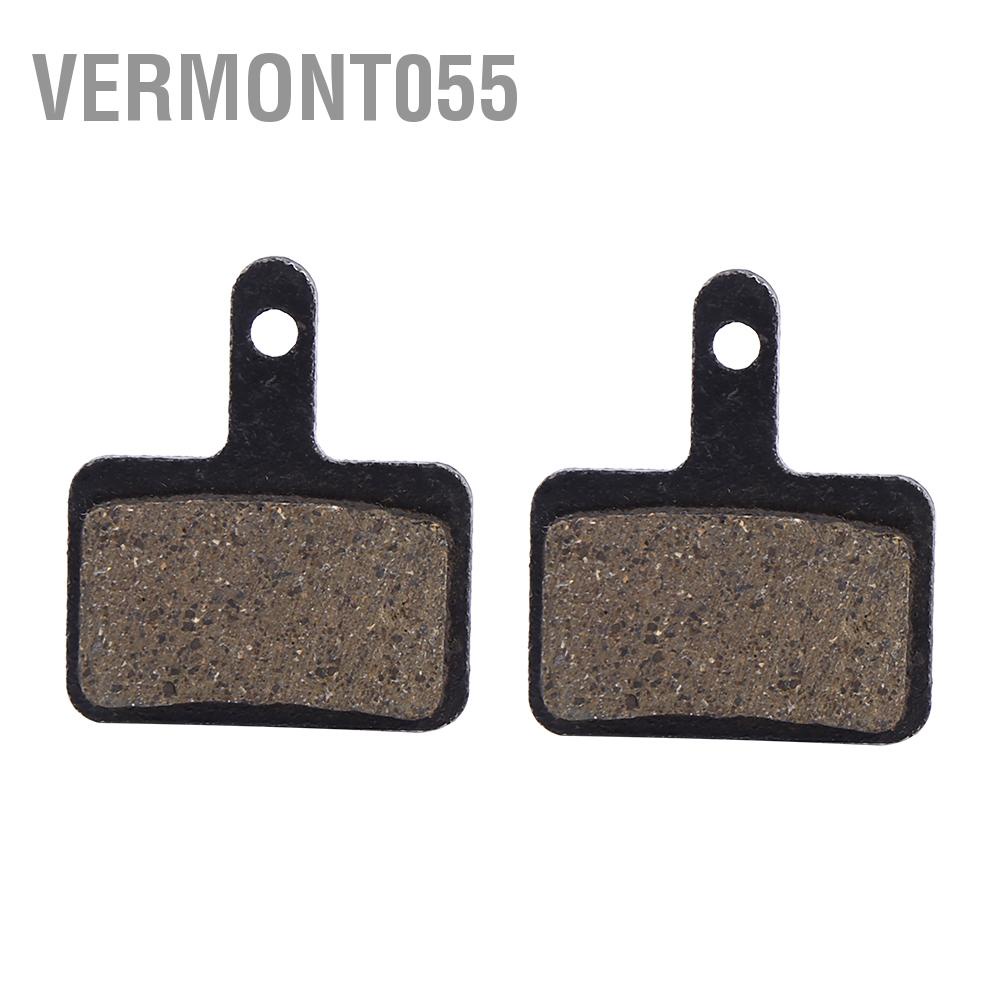 Vermont055 4 cặp má phanh đĩa xe đạp M446 đen.