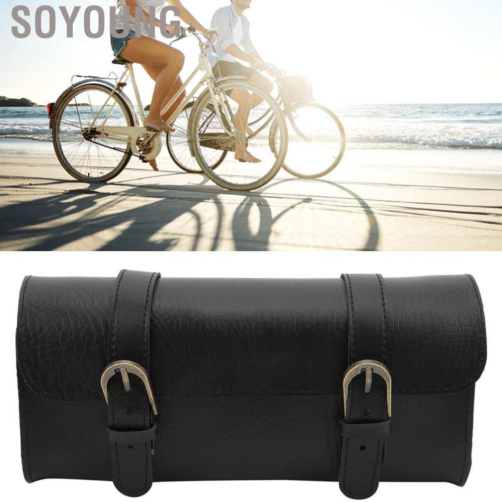 Túi Da Pu Đựng Dụng Cụ Treo Yên Xe Đạp / Scooter Tiện