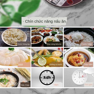 ▪۩Nồi cơm điện ít đường thông minh giữ gìn sức khỏe Đồng hồ đo lượng thấp, đa chức năng dùng để tách súp limi gia