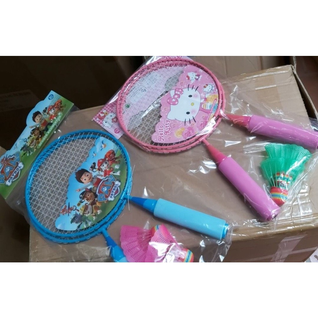 Bộ Vợt Cầu Lông Trẻ Em Giá rẻ Cho Bé Yêu Siêu Hot - Tặng Kèm 2 Quả Cầu