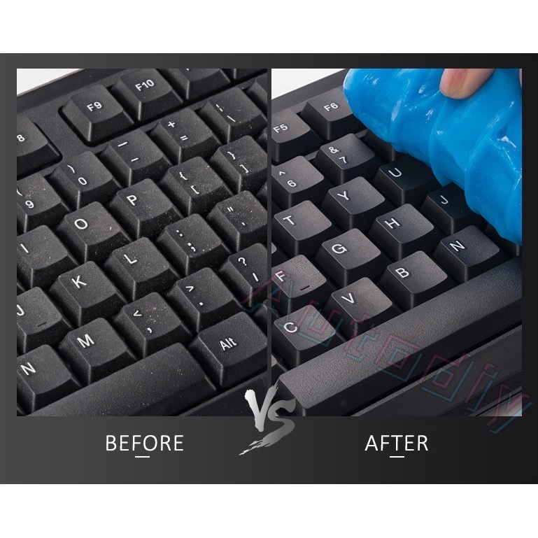 Gel Mềm Vệ Sinh Bàn Phím Máy Tính/Xe Hơi Tái Sử Dụng 76g
