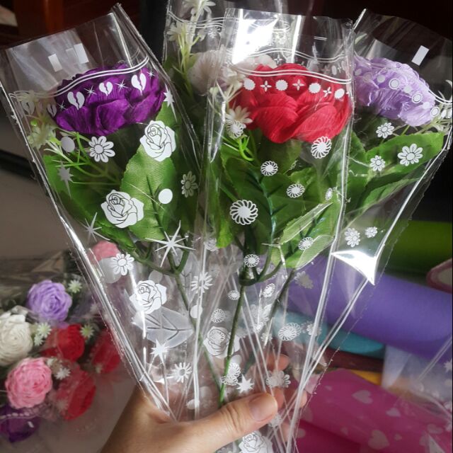HOA HỒNG GIẤY NHÚNG