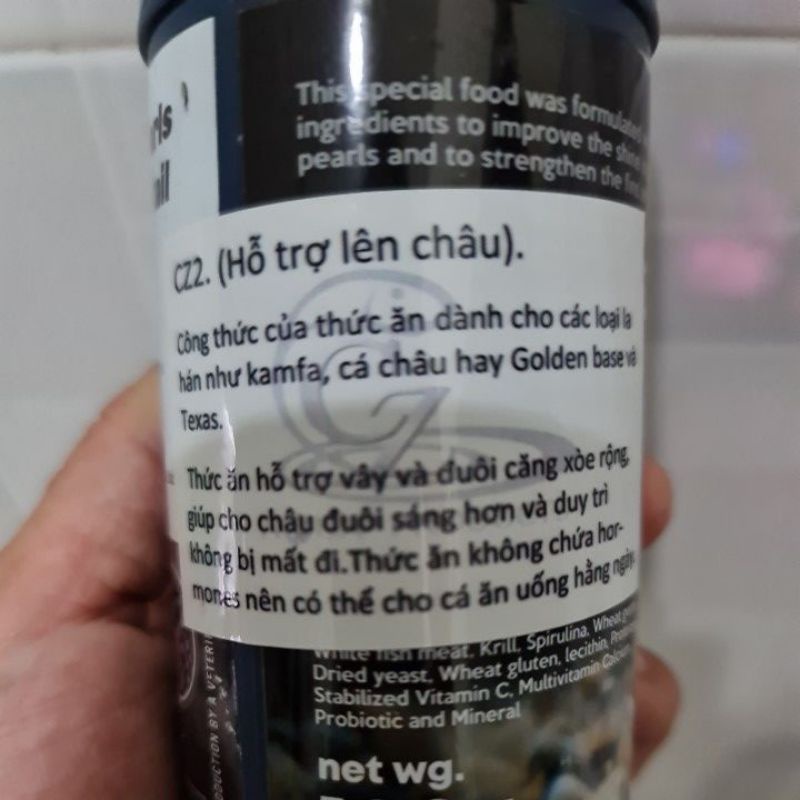 CZ2 Help PEAR Thức Ăn Cá La Hán, Cám Viên Hỗ Trợ Lên Châu Hiệu Quả Hiện Nay. Hàng Thái Lan