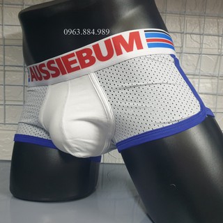 Quần boxer AU.03 chất thun xịn aussiebum chất thun lưới cạp đẹp phối màu trẻ trung năng động