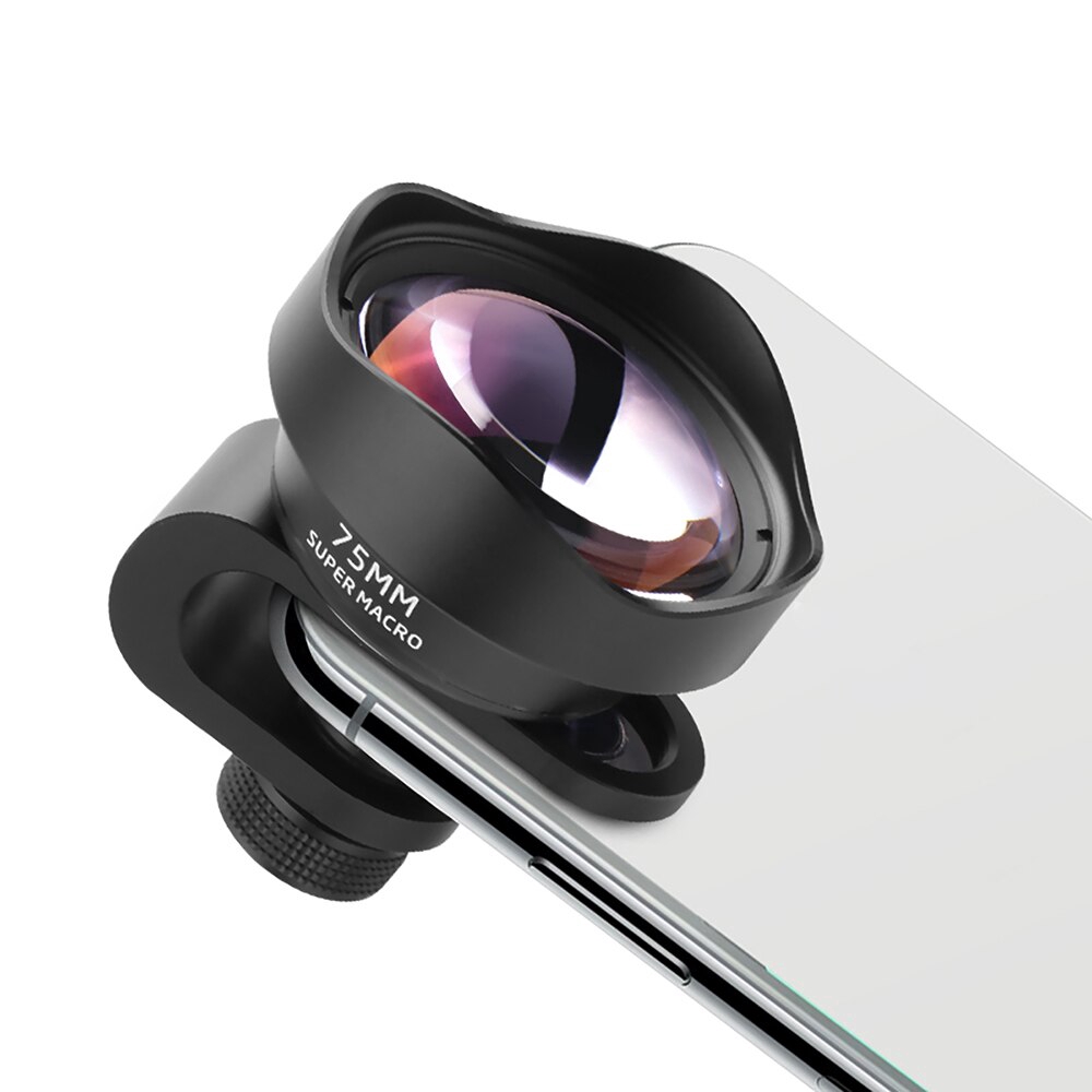 Ulanzi 75mm Macro Lens HD No Mèo DSLR Effect Clip-on dành cho iPhone Samsung Huawei Điện thoại Camera Lens 17mm