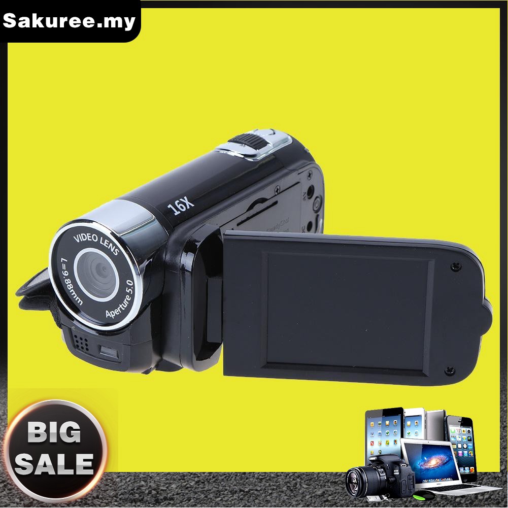 Máy Quay Phim Kĩ Thuật Số Mini Full Hd 1080p 32gb 16x | BigBuy360 - bigbuy360.vn