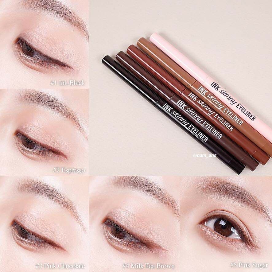 Chì Kẻ Mắt Peripera Ink Skinny Eyeliner - 05 Pink Sugar