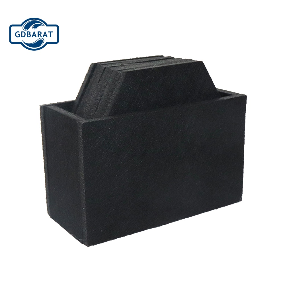 [NYCA Stock] Bộ 8 Miếng Lót Ly Cách Nhiệt Hình Lục Giác Tròn Vuông Trang Trí Bàn Ăn