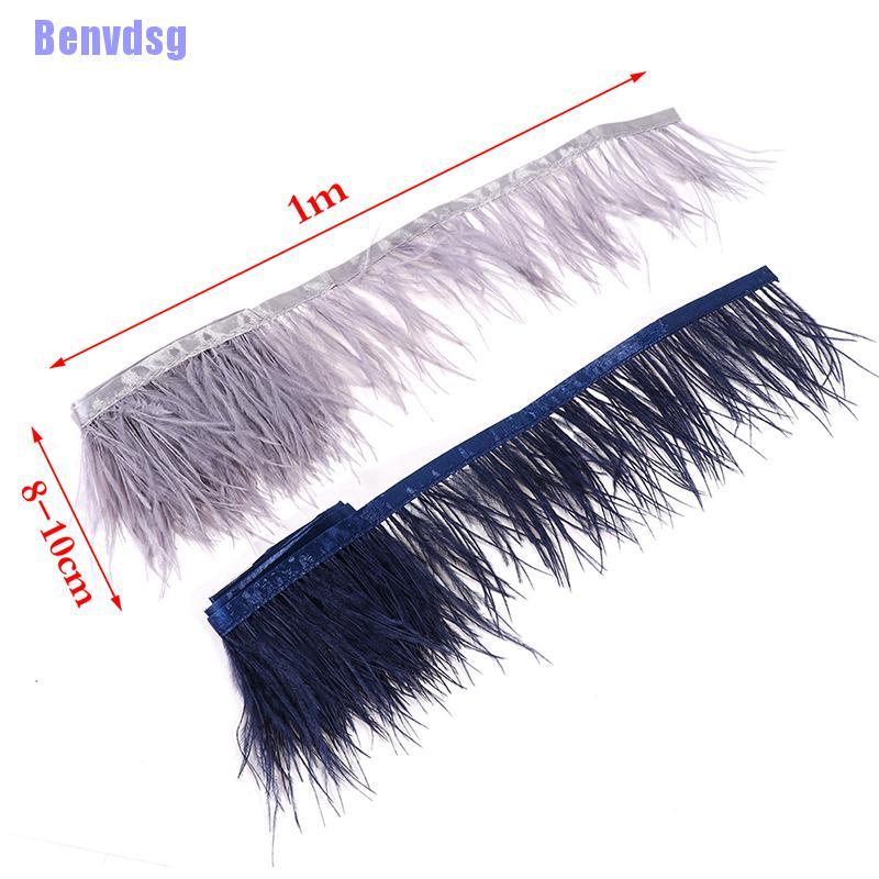 Dây Ruy Băng Lông Đà Điểu Rộng 8-10cm Đa Năng Trang Trí Đầm Cưới