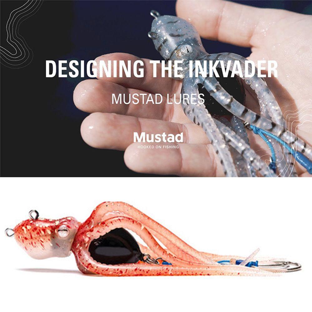 JONYE Mồi Câu Cá Giả Hình Bạch Tuộc Đuôi Dài Chất Lượng Cao