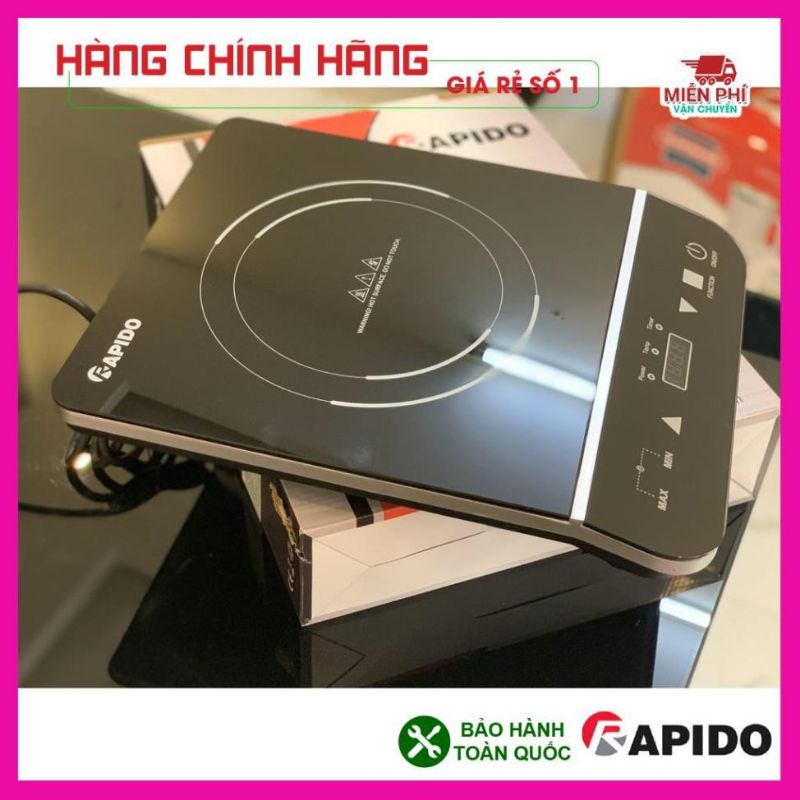 Bếp hồng ngoại đơn rapido - Ferroli  bảo hành 12 tháng trên toàn quốc