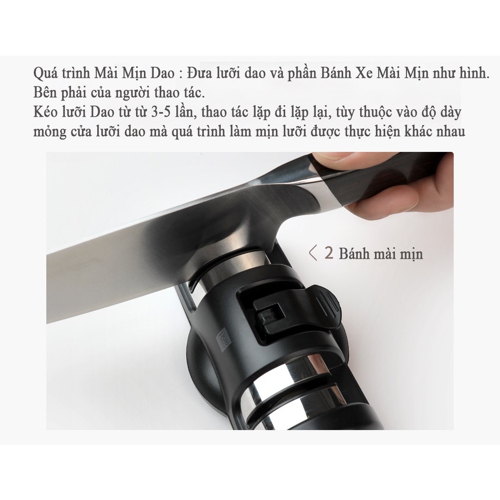 Dụng Cụ Mài Dao Tiện Ích Xiaomi Huohou HU0045 - Bảo Hành 01 Tháng Chính Hãng FullBox