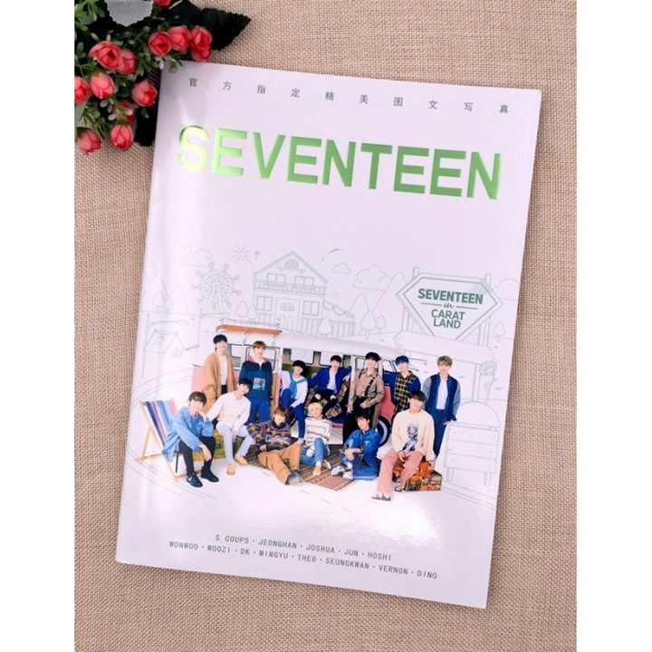 Photobook Seventeen album ảnh tặng kèm poster tập ảnh